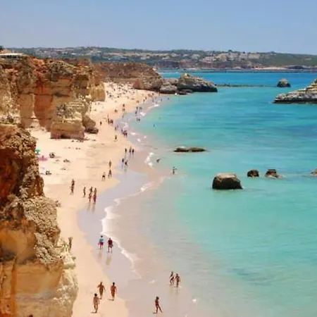 Apartment Casa Azul, Fast Wi-fi, Airco, Pool & Bbq Near The Da Rocha Portimão